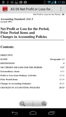 Accounting Standards India android App screenshot 1